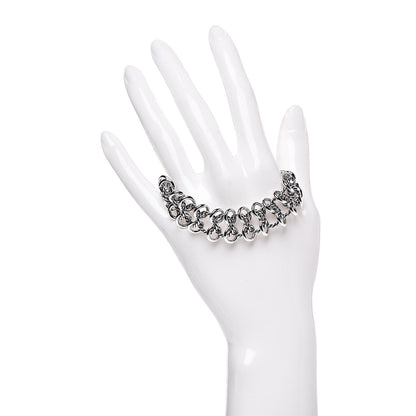 David Yurman Sterling Silver 18K Yellow Gold Atlas Chainmail Link Bracelet 2 of 4
