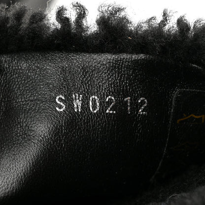 Louis Vuitton Shearling Magnetic Flat Mule 41 Black 8 of 8