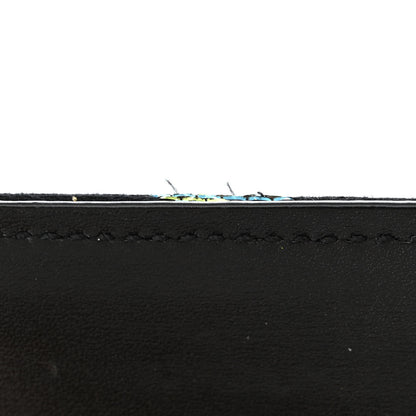 Saint Laurent Canvas Calfskin Metallic Tiger Print Small Monogram Kate Satchel Black Multicolor 15 of 15