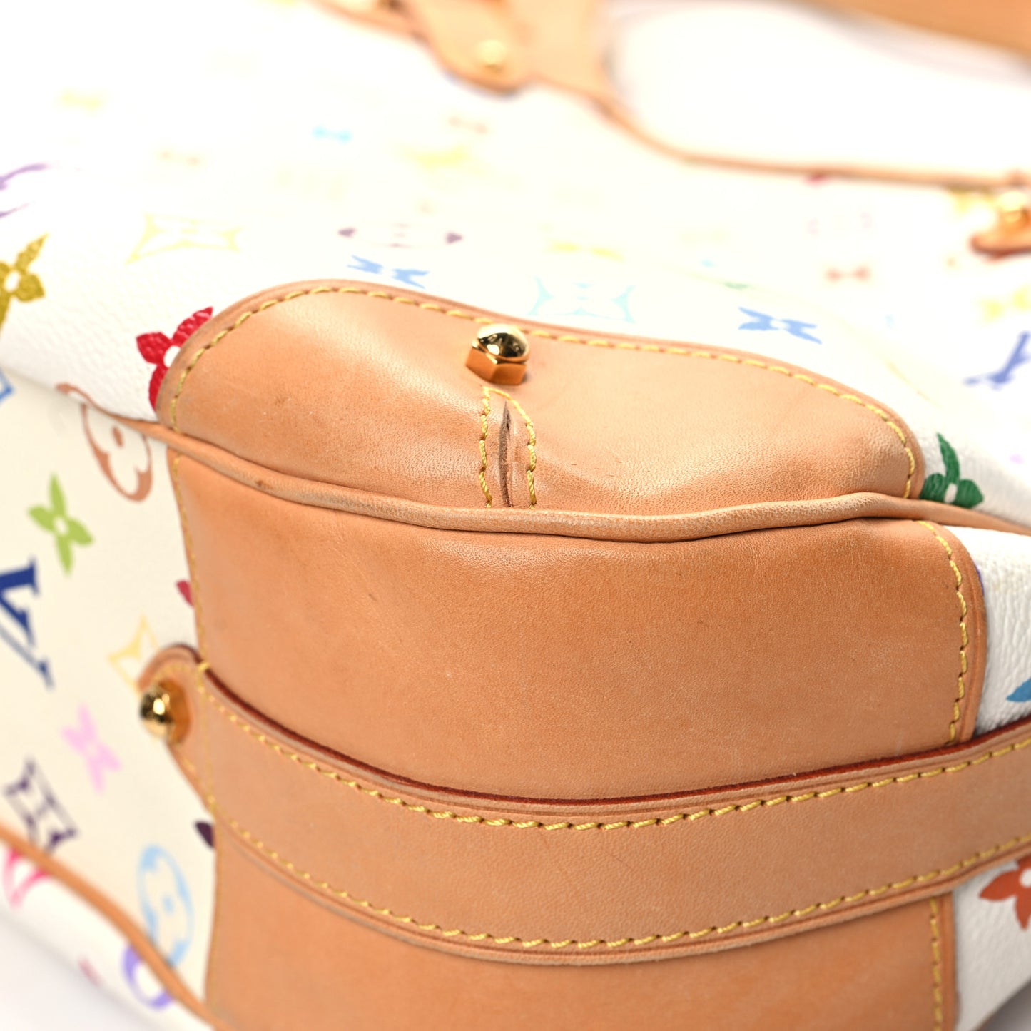 Monogram Multicolor Greta White