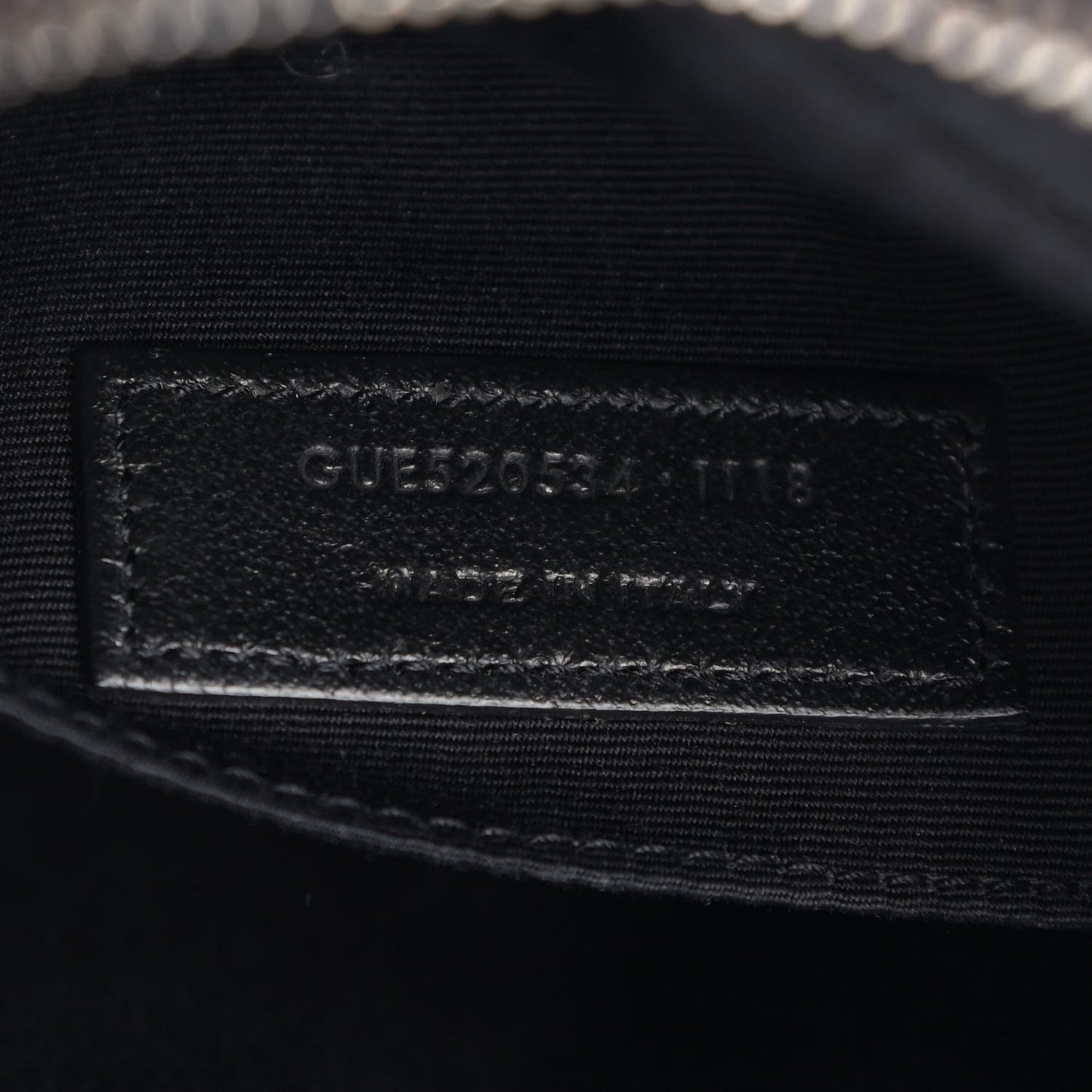 Calfskin Matelasse Monogram Lou Camera Bag Black