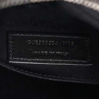 Saint Laurent Calfskin Matelasse Monogram Lou Camera Bag Black 7 of 12