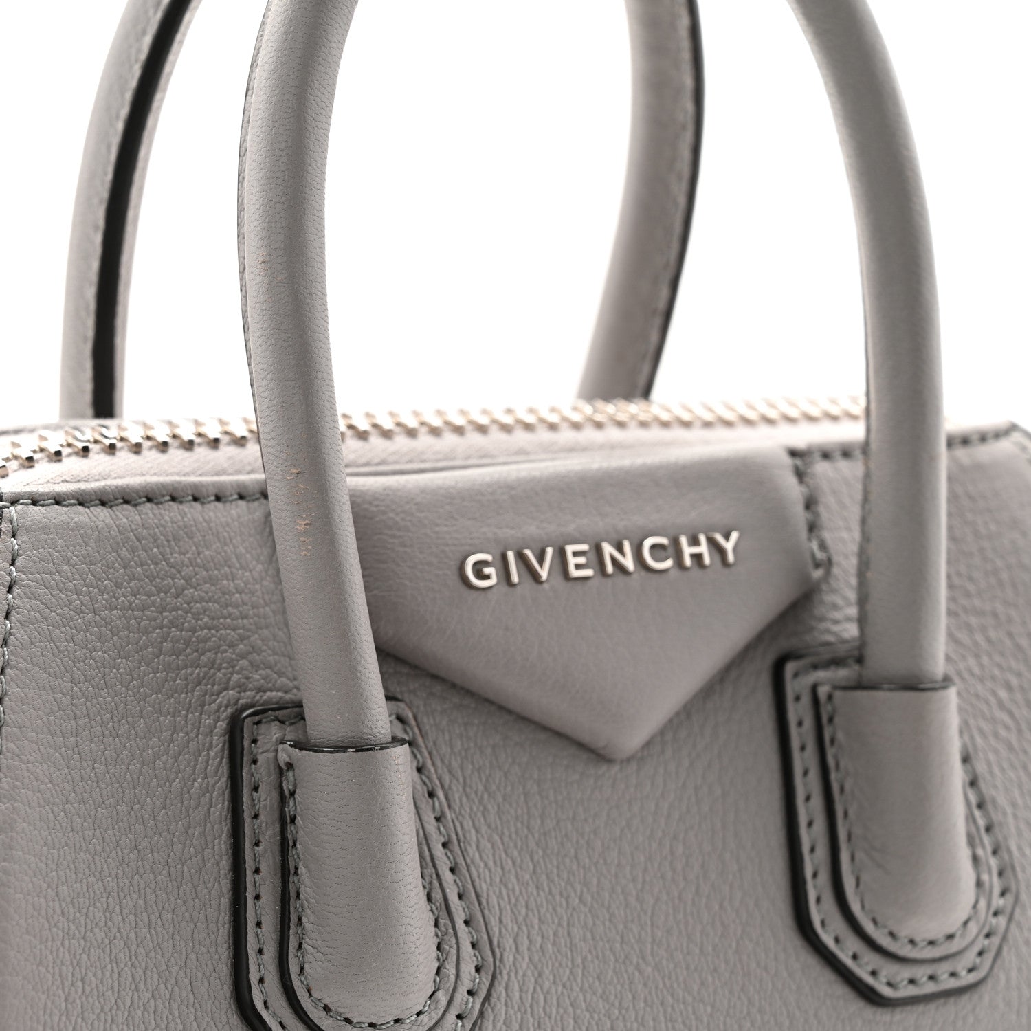 Givenchy Sugar Goatskin Small Antigona Pearl Grey 11 of 11