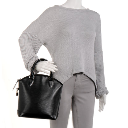 Louis Vuitton Epi Lockit Black 2 of 7