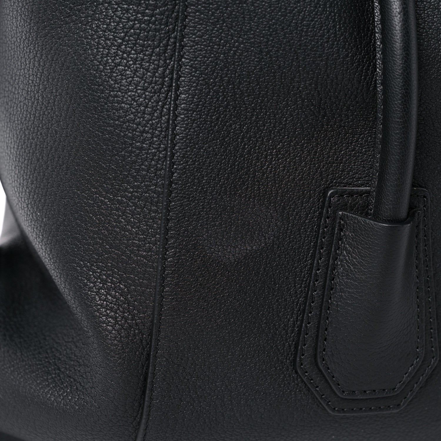 Givenchy Sugar Goatskin Antigona Lock Duffel Bag Black 12 of 13