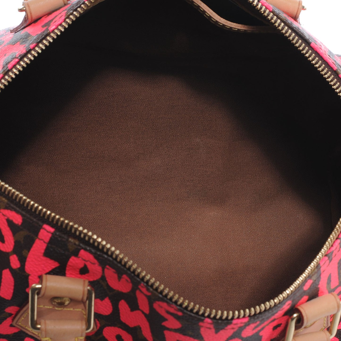 Monogram Graffiti Speedy 30 Fuchsia