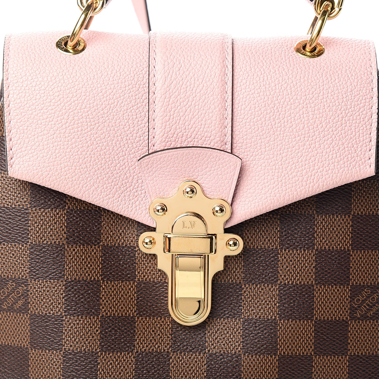 Damier Ebene Clapton Backpack Magnolia