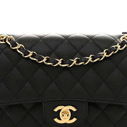 Chanel Caviar Quilted Small Double Flap Black 8 of 11