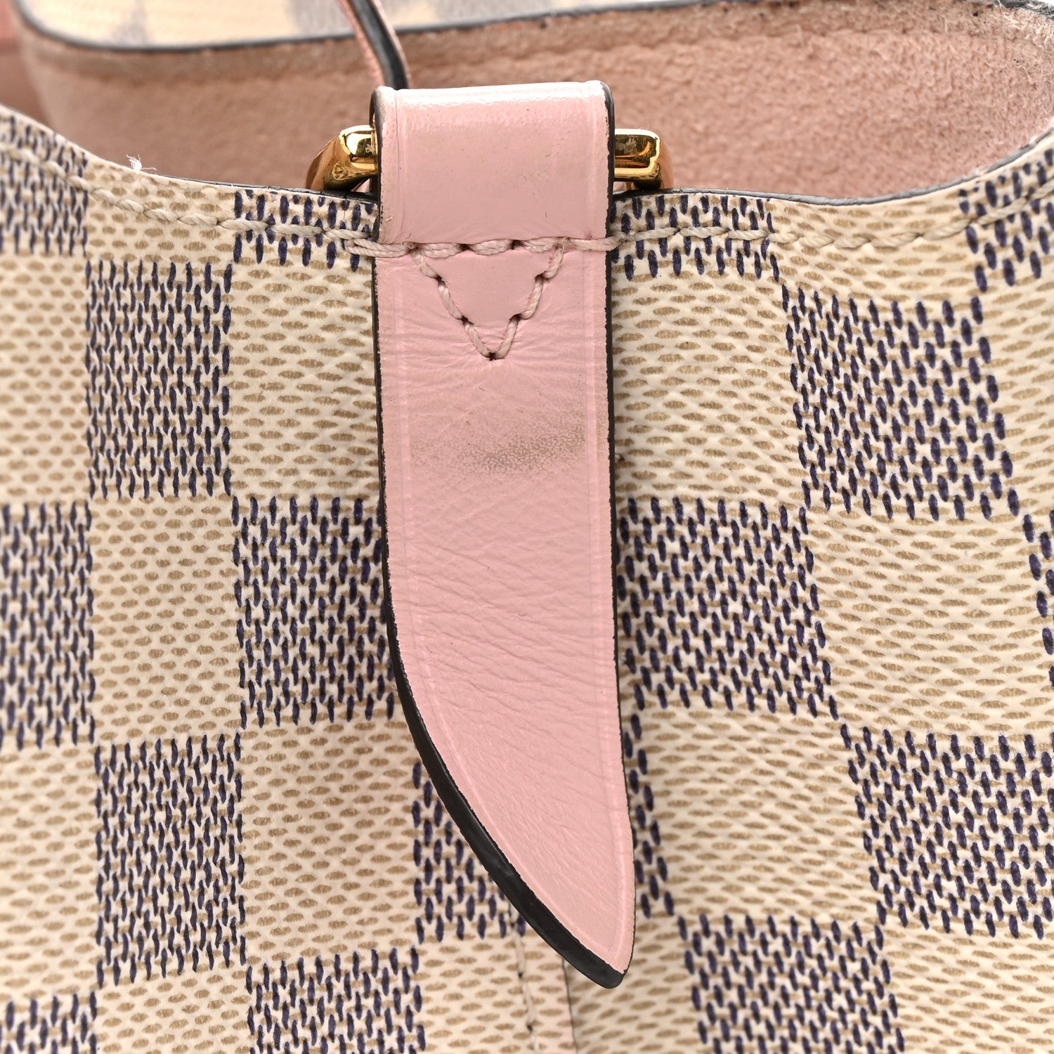 Louis Vuitton Damier Azur Neonoe MM Eau De Rose 12 of 16
