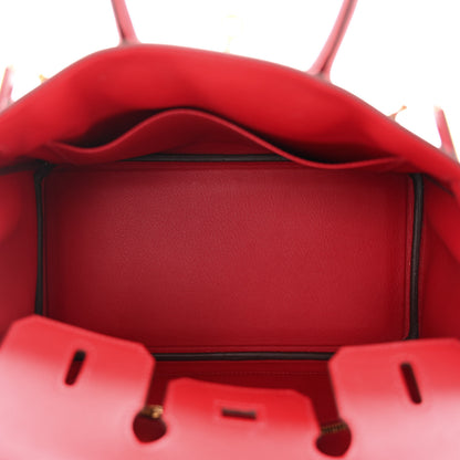 Hermes Swift Birkin 25 Rouge Piment 5 of 11