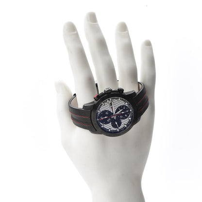 Chopard Stainless Steel Calfskin 42mm Mille Miglia Zagato Chronograph Automatic Watch Black 2 of 10