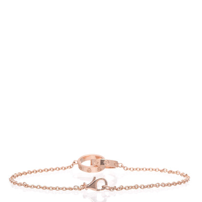 Cartier 18K Pink Gold Interlocking LOVE Bracelet 3 of 5