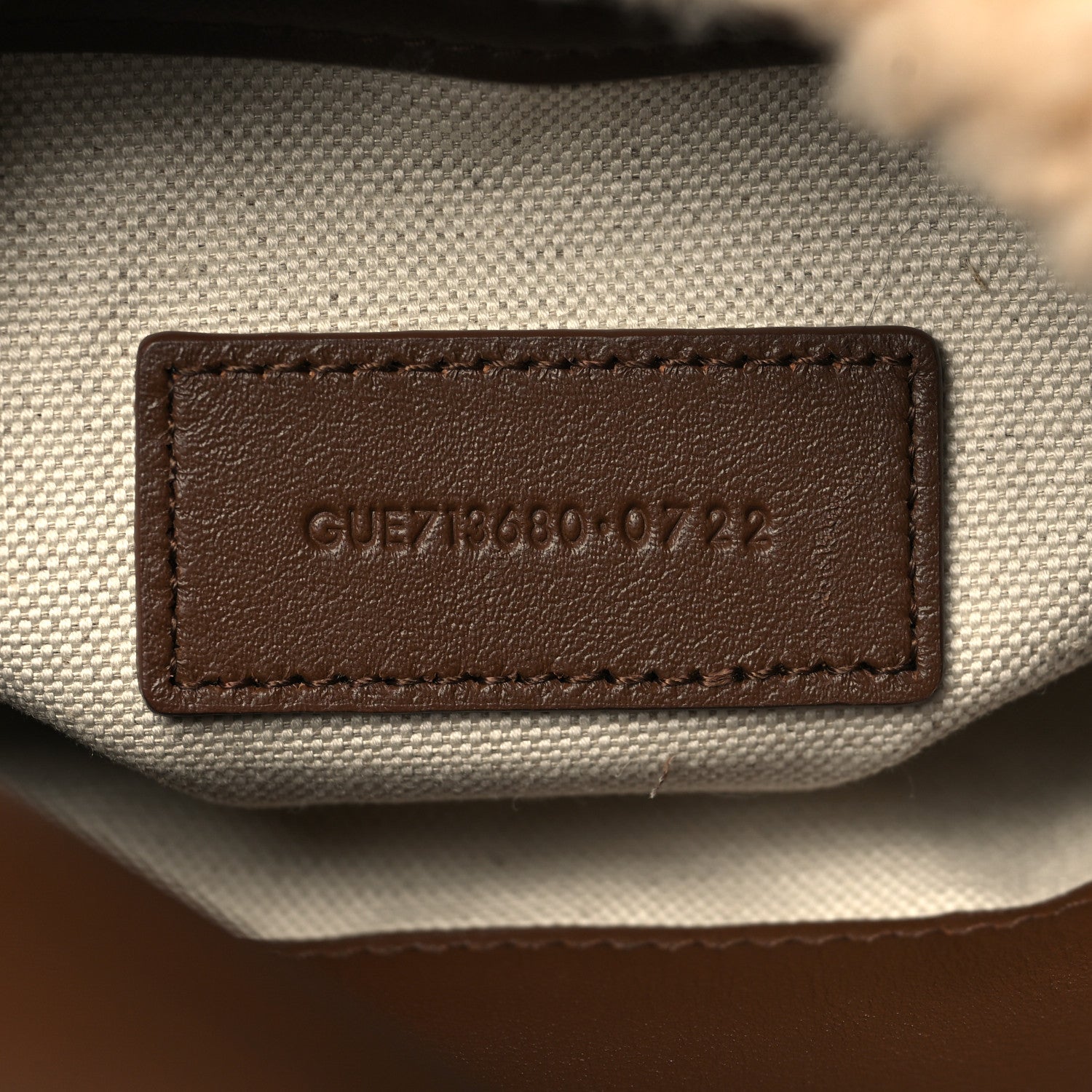 Saint Laurent Shearling Quilted Monogram Loulou Puffer Pouch Clutch Natural Beige Brick 8 of 11