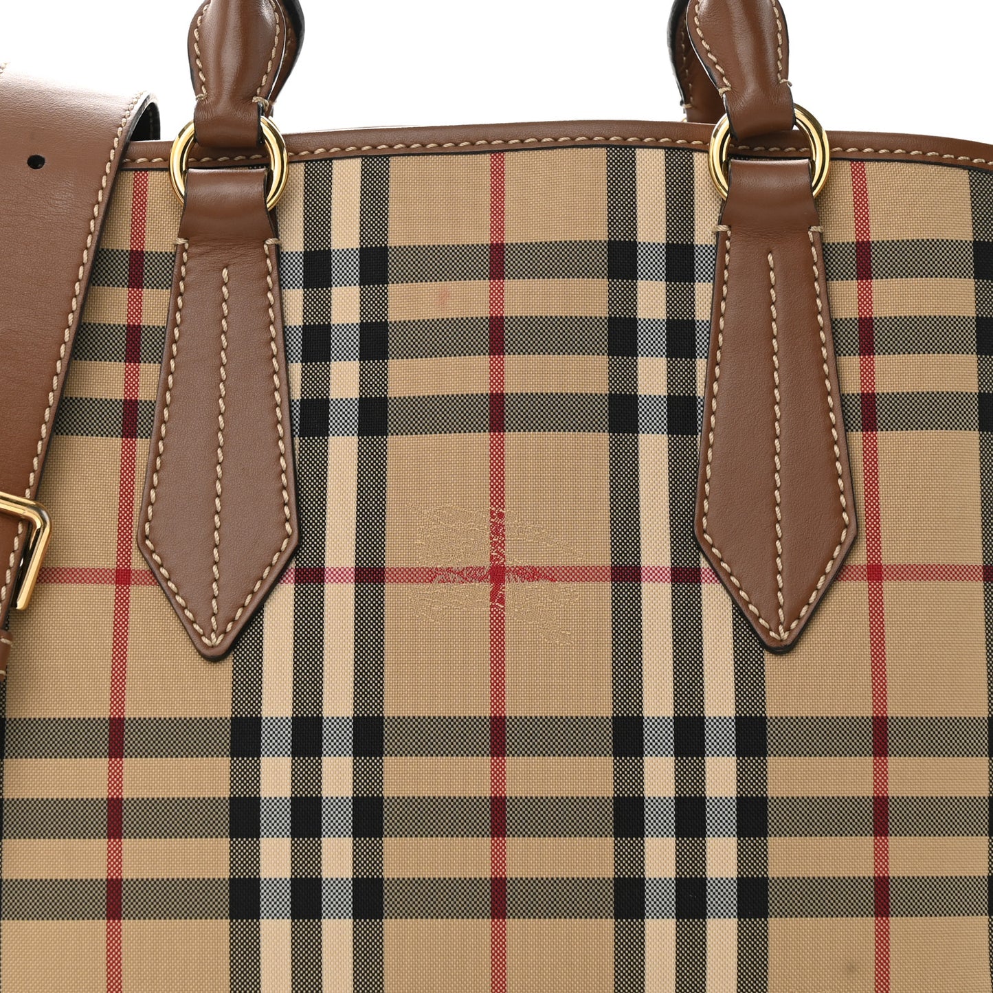 Horseferry Check Medium Ballingdon Tote Honey Tan