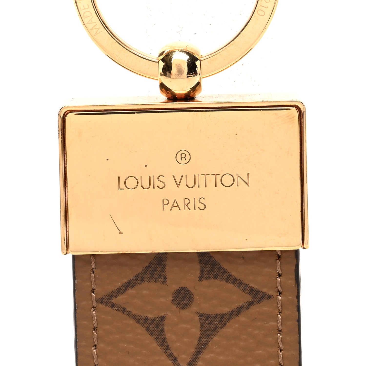 Louis Vuitton Reverse Monogram Dauphine Dragonne Key Holder 3 of 3
