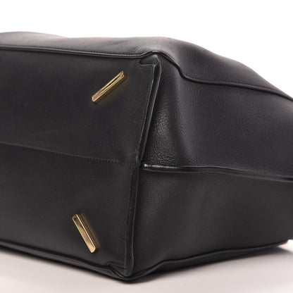 Loewe Calfskin Triple Zip Tote Black 8 of 9