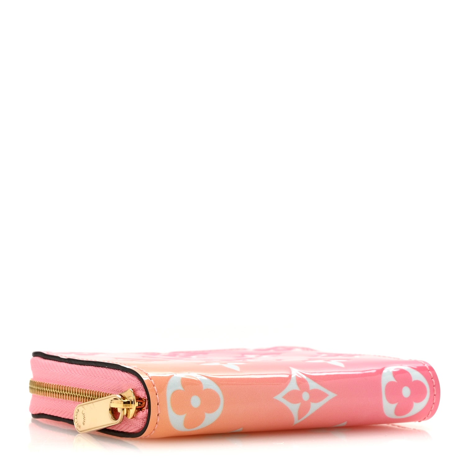 Louis Vuitton Vernis Degrade Zippy Coin Purse Pink Orange Pink Orange 4 of 8