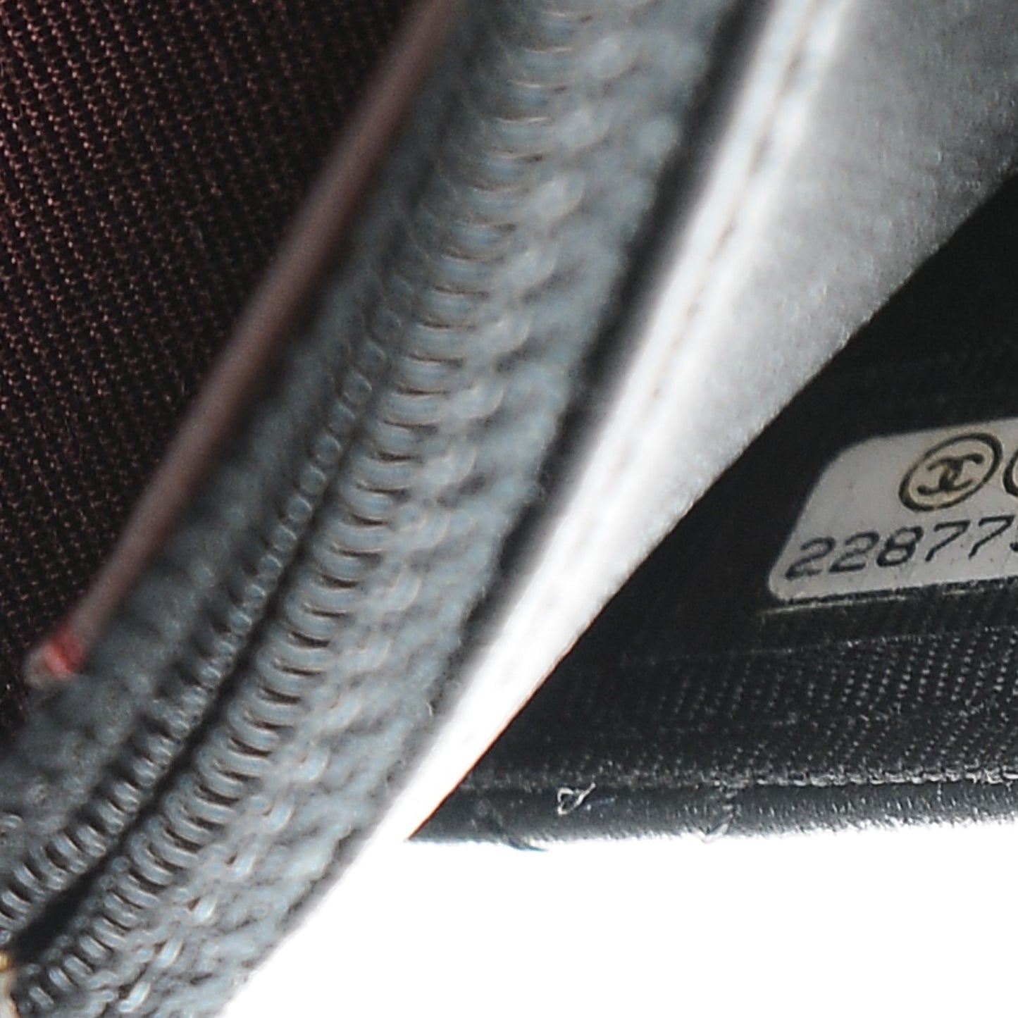 Lambskin Quilted Wallet On Chain WOC Black