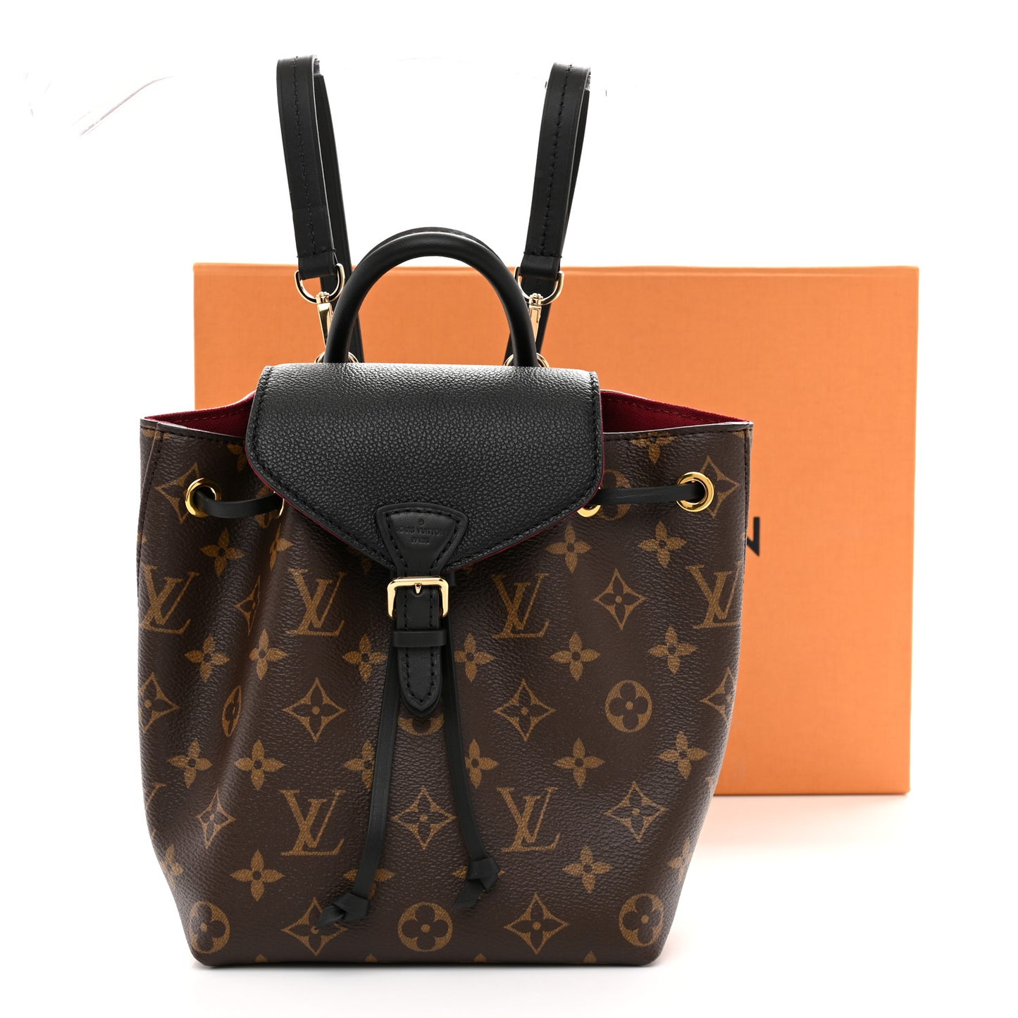Monogram BB Montsouris NM Backpack Black
