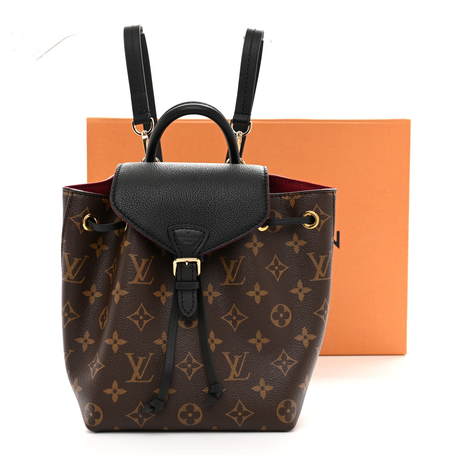 Louis Vuitton Monogram BB Montsouris NM Backpack Black 10 of 10