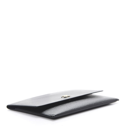 Chanel Goatskin CC Flap Wallet Black 4 of 9