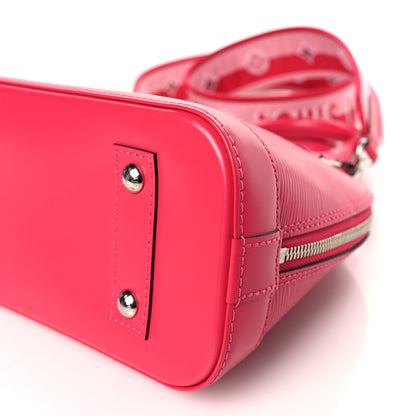 Louis Vuitton Epi Jacquard Alma BB Rose Pondicherry 8 of 8