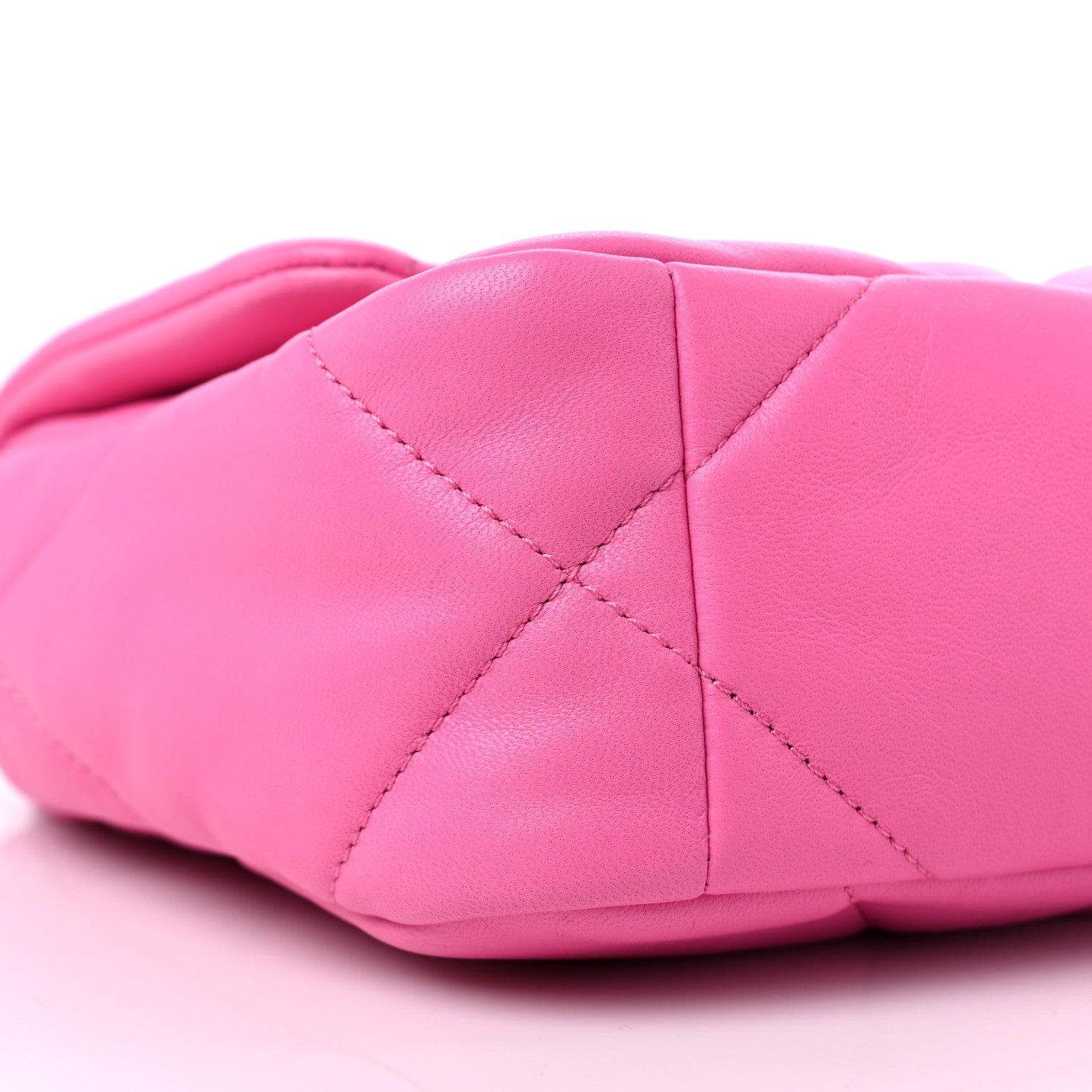 Chanel Lambskin Quilted Medium Chanel 19 Flap Pink 8 of 10