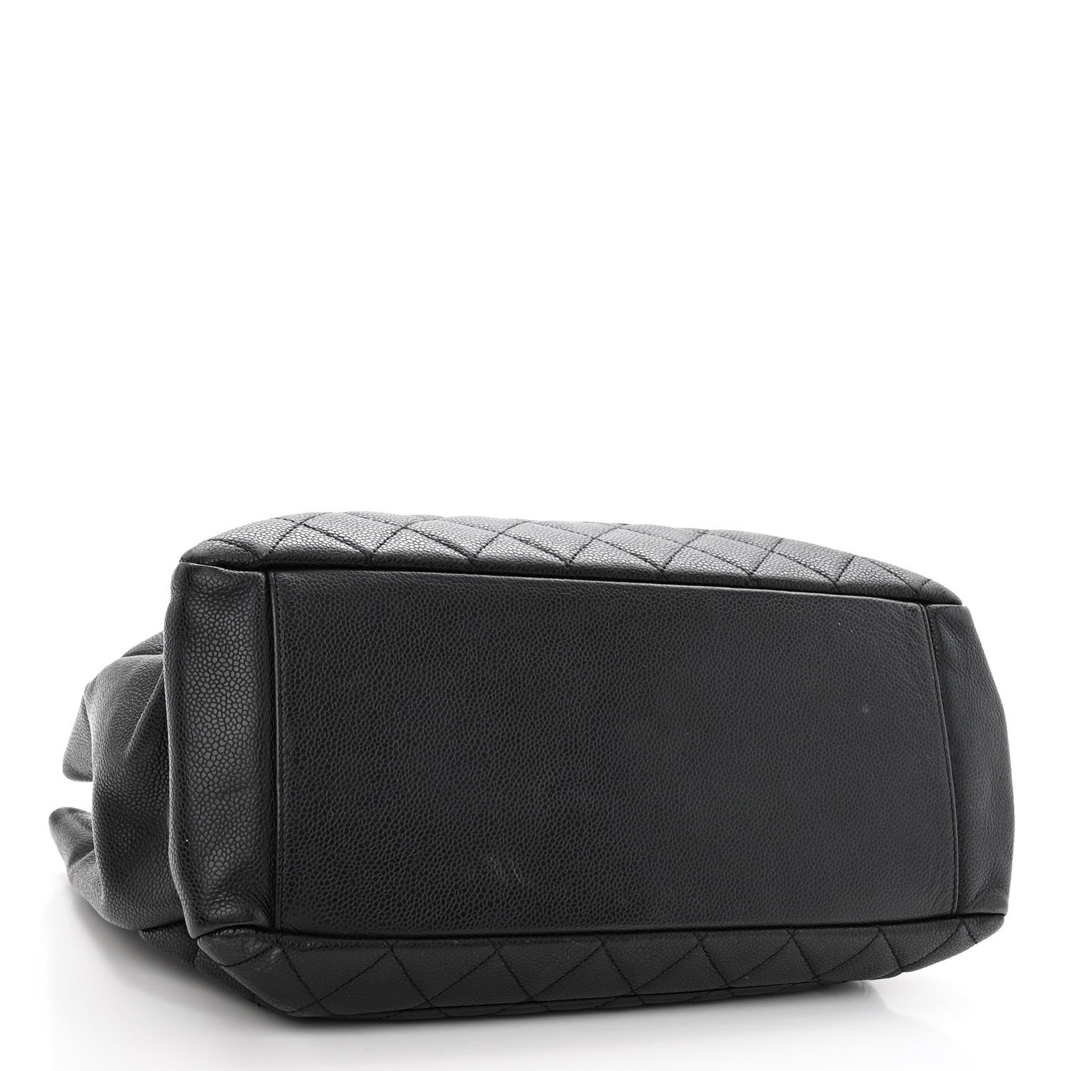 Chanel Caviar Quilted Grand Shopping Tote GST Black 4 of 11
