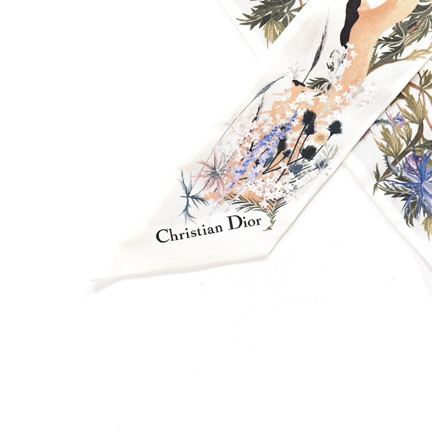 Silk Le Mythe De Daphne Mitzah Scarf Blue