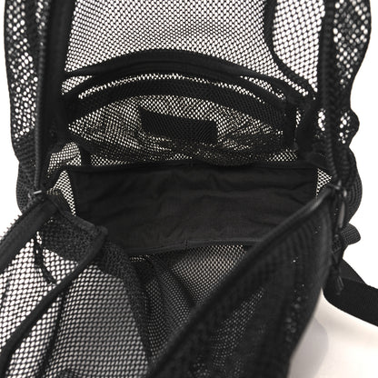 Saint Laurent SAINT LAURENT Nylon Mesh Backpack Black 5 of 10