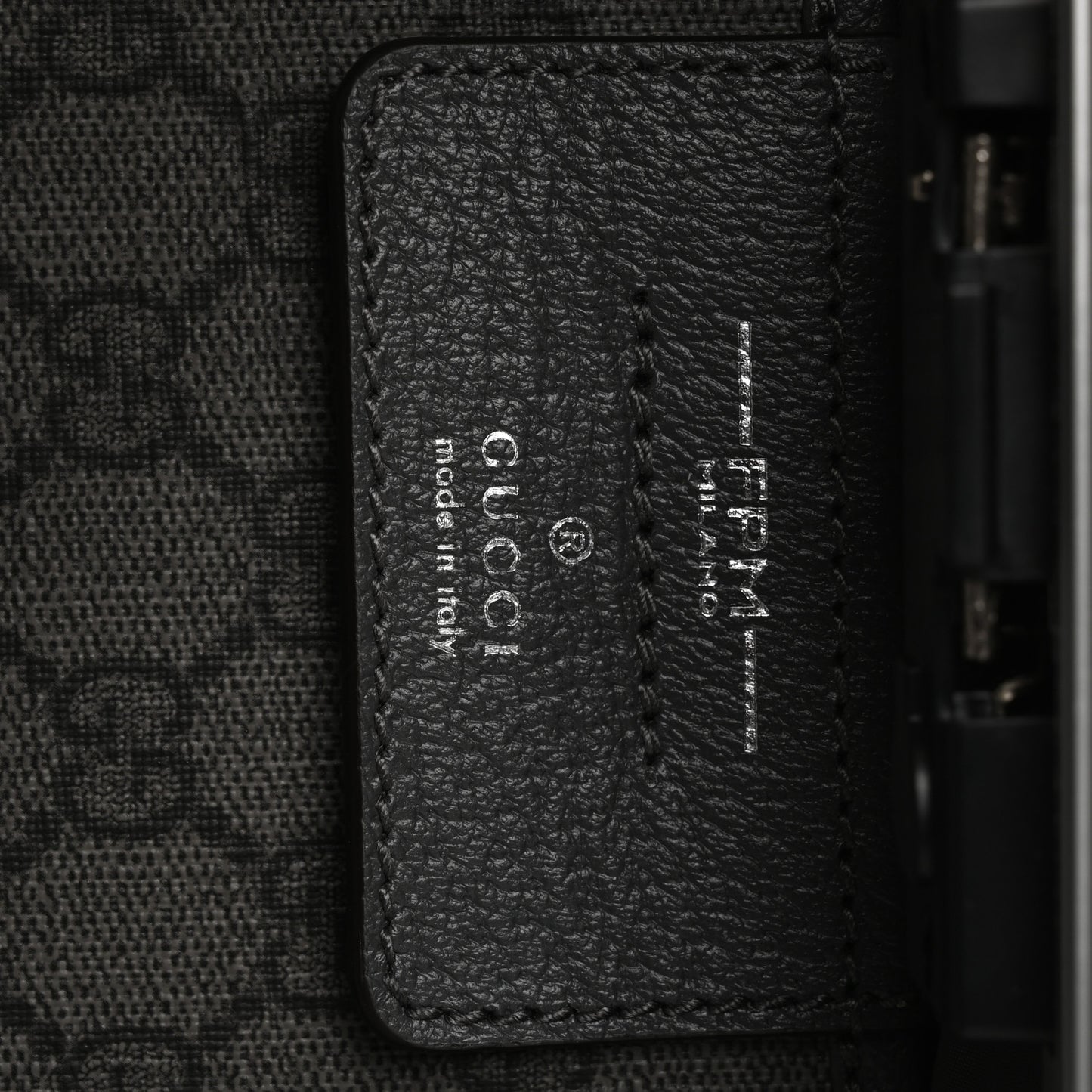 GG Supreme Monogram Porter Carry On Suitcase