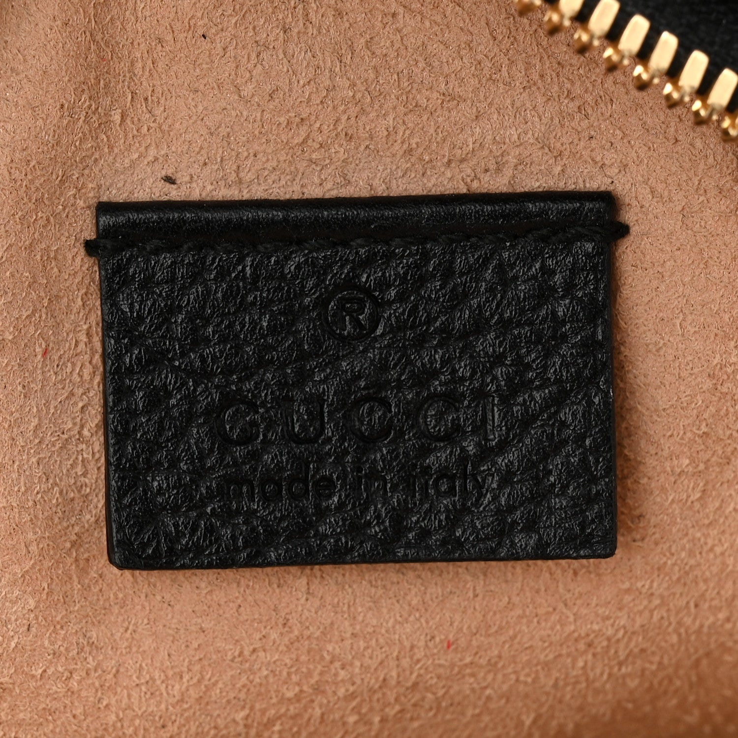 Gucci Grained Calfskin Web Mini Ophidia Round Shoulder Bag Black 6 of 11