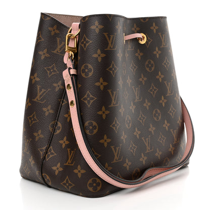 Louis Vuitton Monogram Neonoe MM Rose Poudre 3 of 15