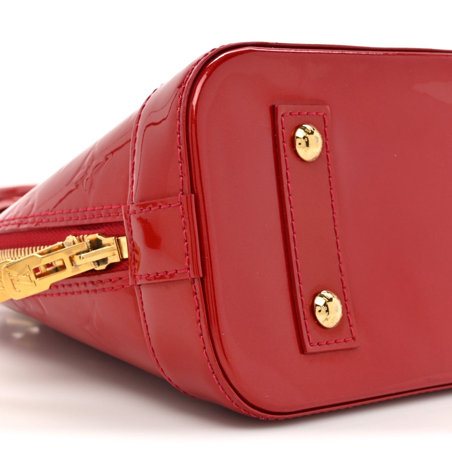 Louis Vuitton Vernis Alma BB Rose Indien 9 of 11