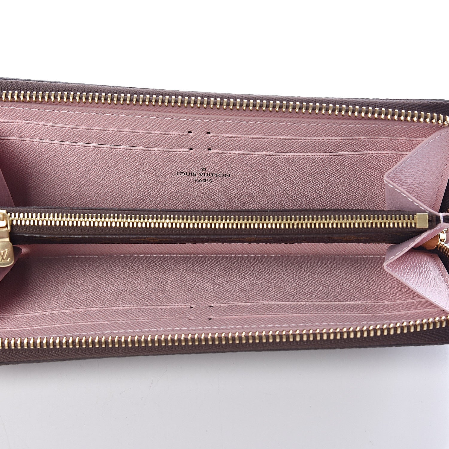 Louis Vuitton Monogram Clemence Wallet Rose Ballerine 5 of 7