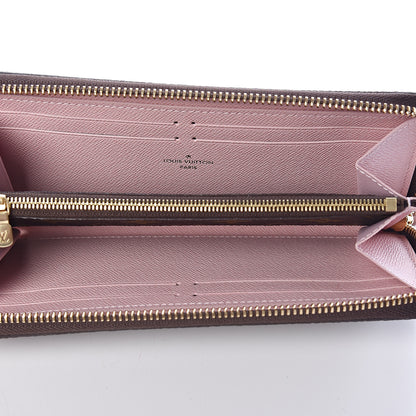 Louis Vuitton Monogram Clemence Wallet Rose Ballerine 5 of 7