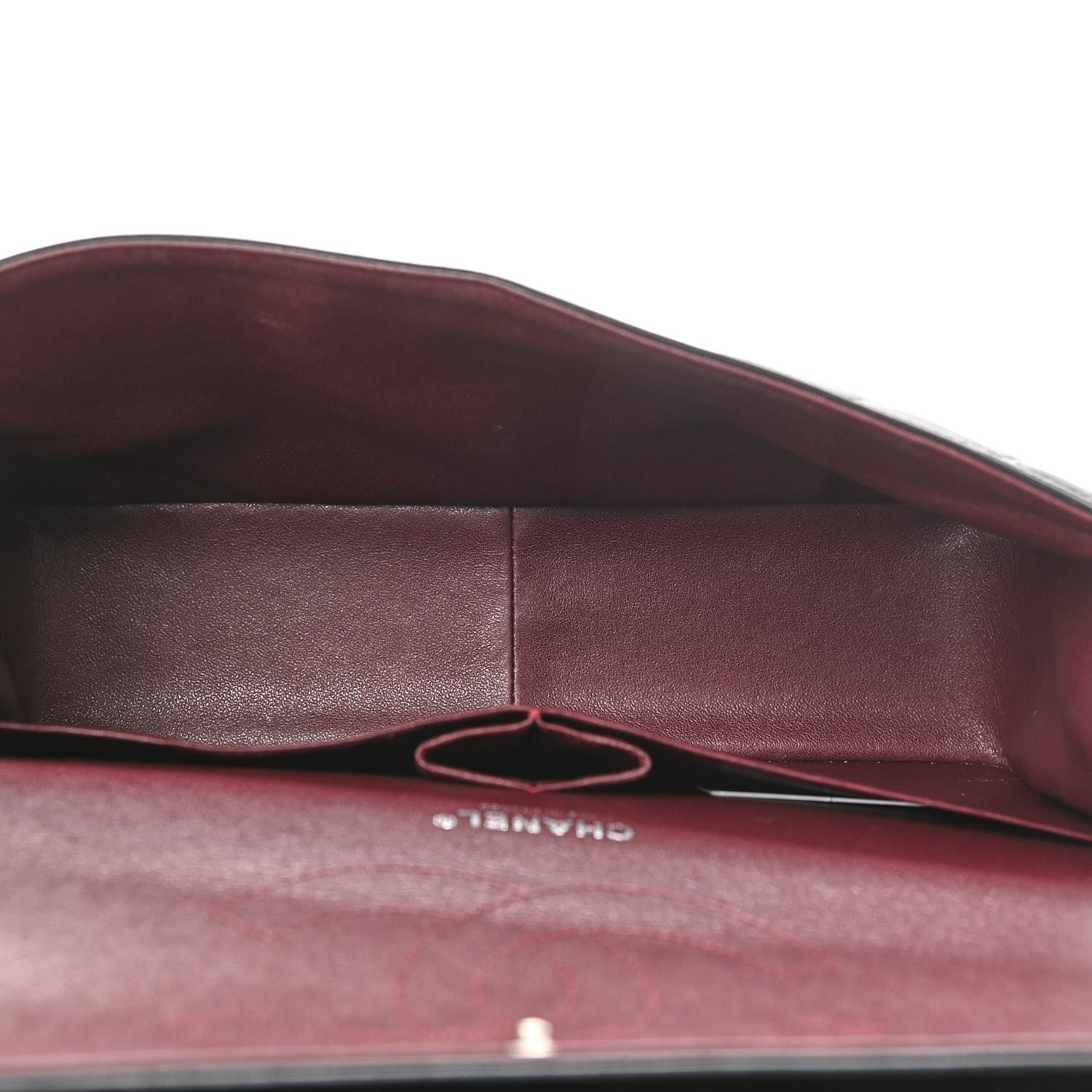 Chanel Lambskin Quilted Jumbo Double Flap Black 5 of 13