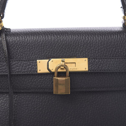 Hermes Ardennes Kelly Sellier 32 Black 12 of 14