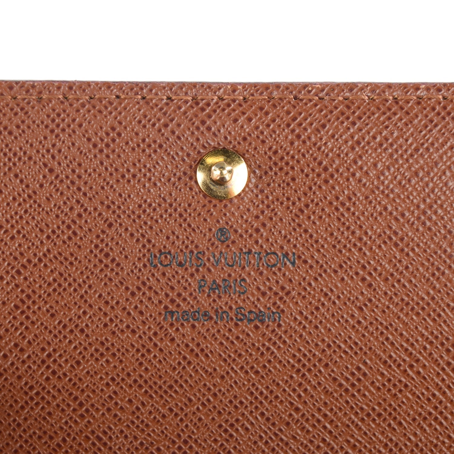 Louis Vuitton Monogram Porte-Monnaie Tresor Wallet 5 of 7