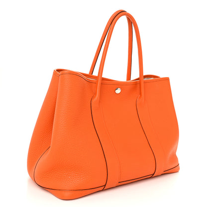 Hermes Negonda Garden Party 36 MM Orange 3 of 10