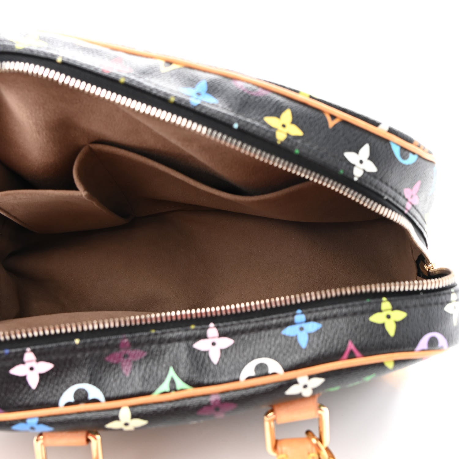 Louis Vuitton Monogram Multicolor Trouville Black 5 of 10