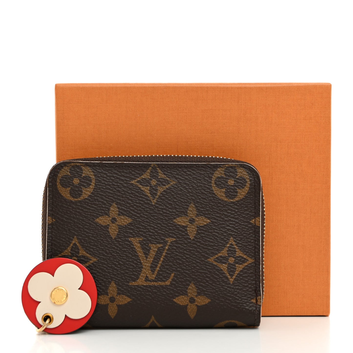 Monogram Bloom Flower Zippy Coin Purse