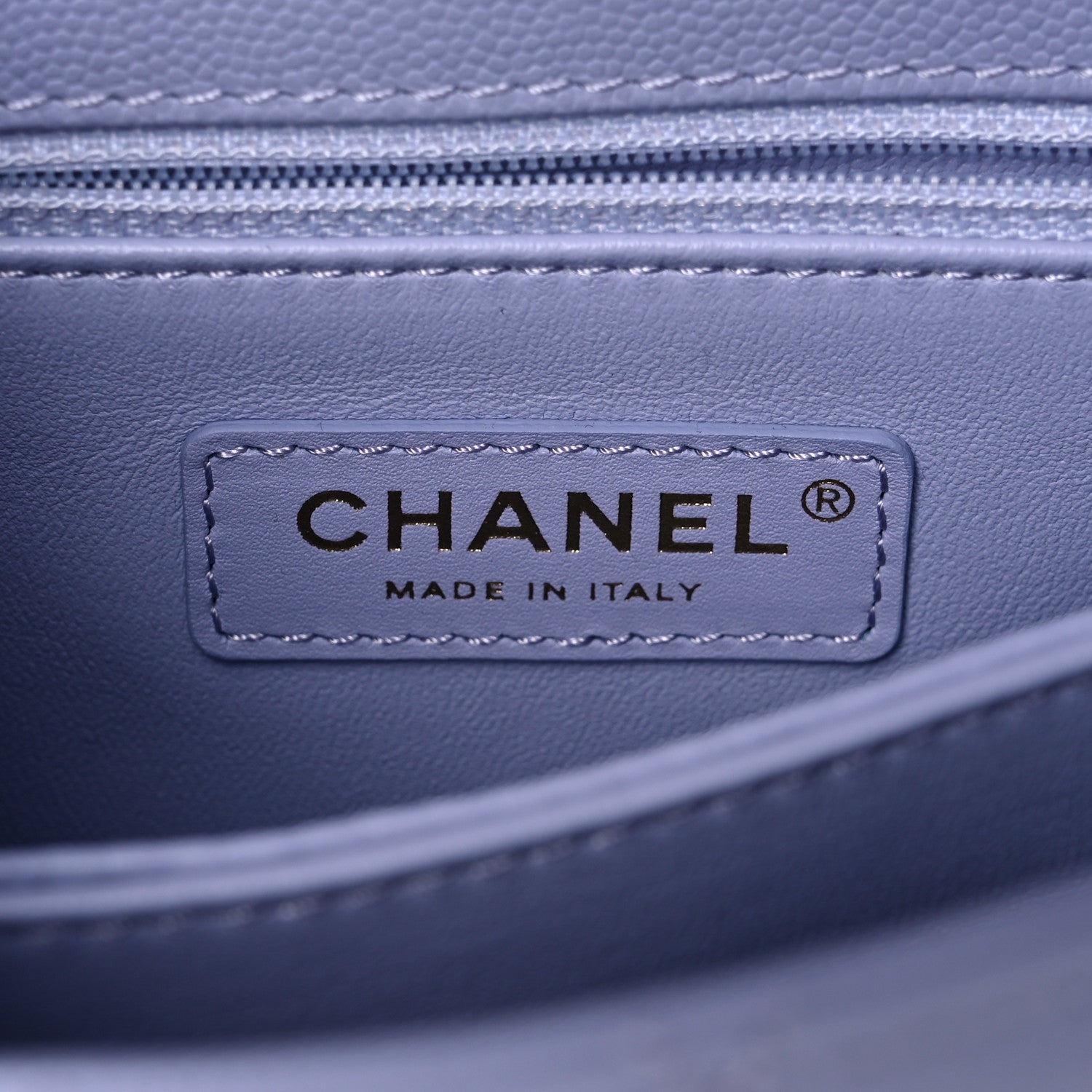 Chanel Caviar Quilted Mini Coco Handle Flap Light Purple 6 of 9