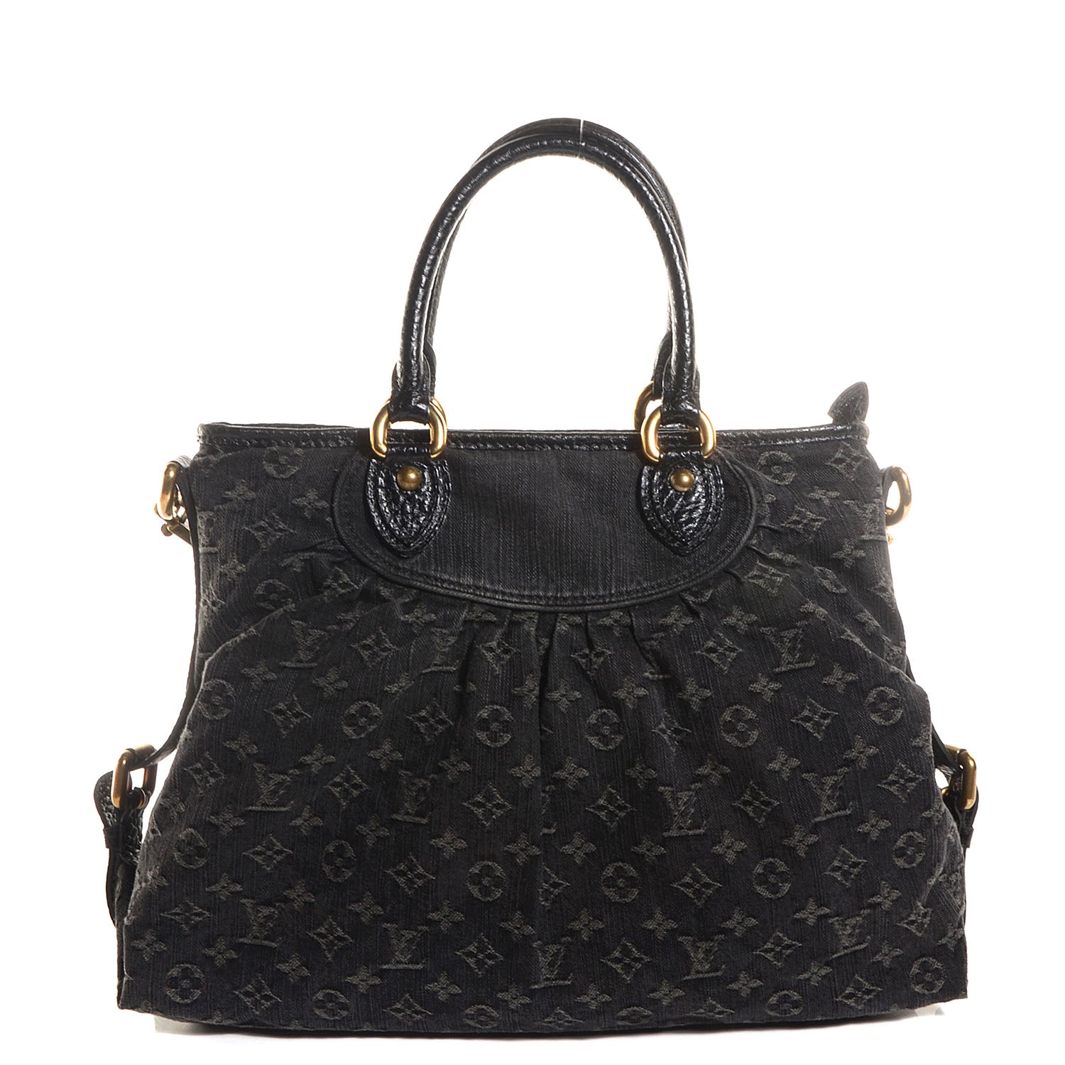 Louis Vuitton Denim Neo Cabby GM Black 1 of 7