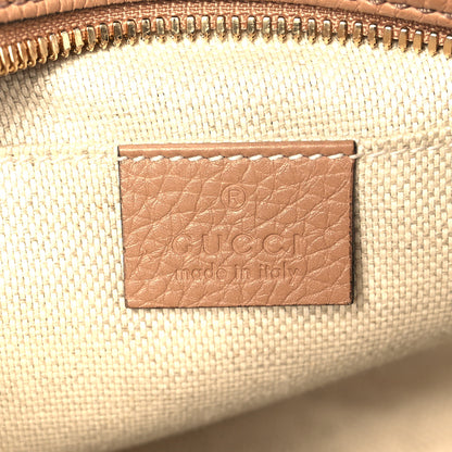 Gucci Pebbled Calfskin Small Soho Disco Bag Camelia 6 of 12