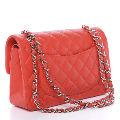 Chanel Lambskin Quilted Small Double Flap Red 3 of 11