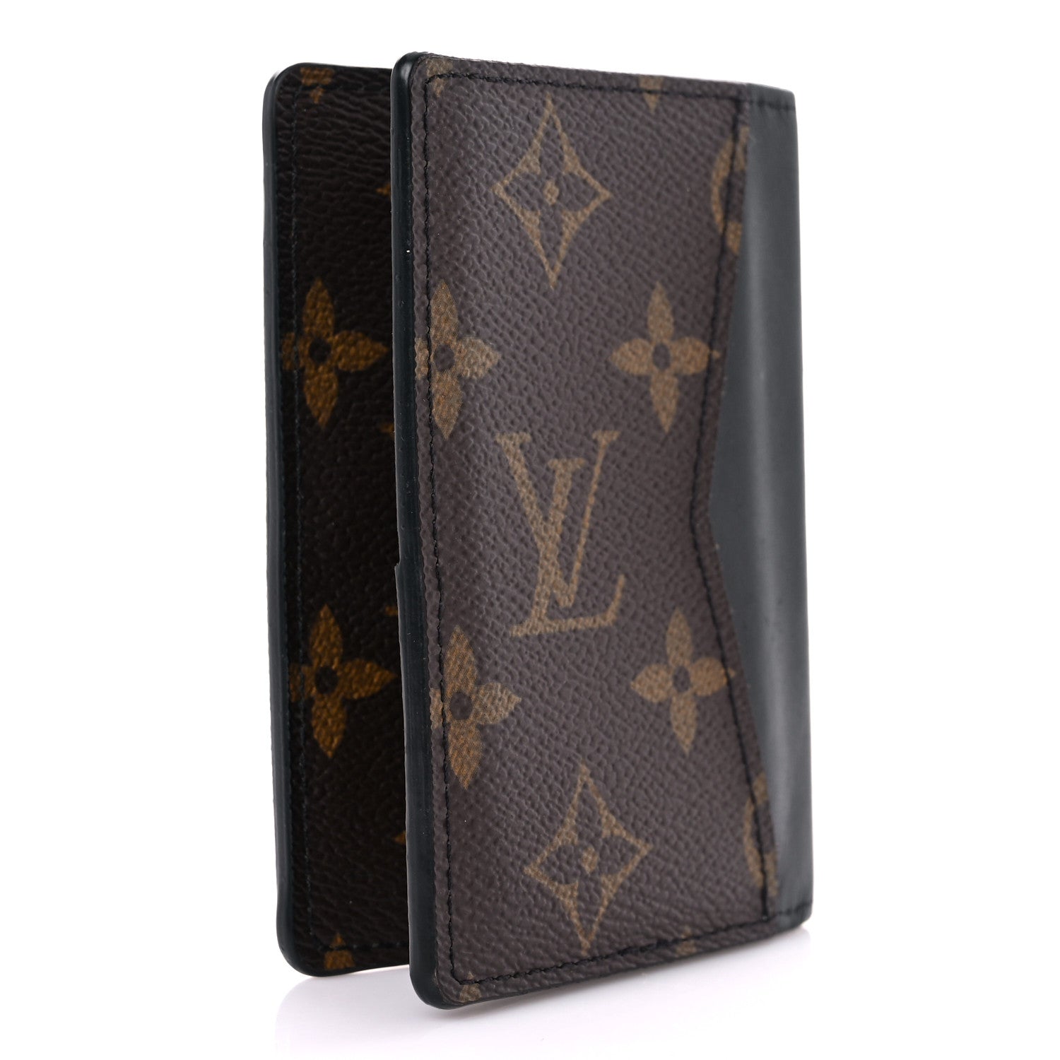 Louis Vuitton Monogram Macassar Pocket Organizer NM 3 of 15