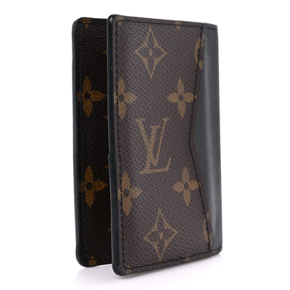 Louis Vuitton Monogram Macassar Pocket Organizer NM 3 of 15