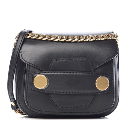 Stella McCartney Eco Alter Nappa Popper Shoulder Bag Black 1 of 7