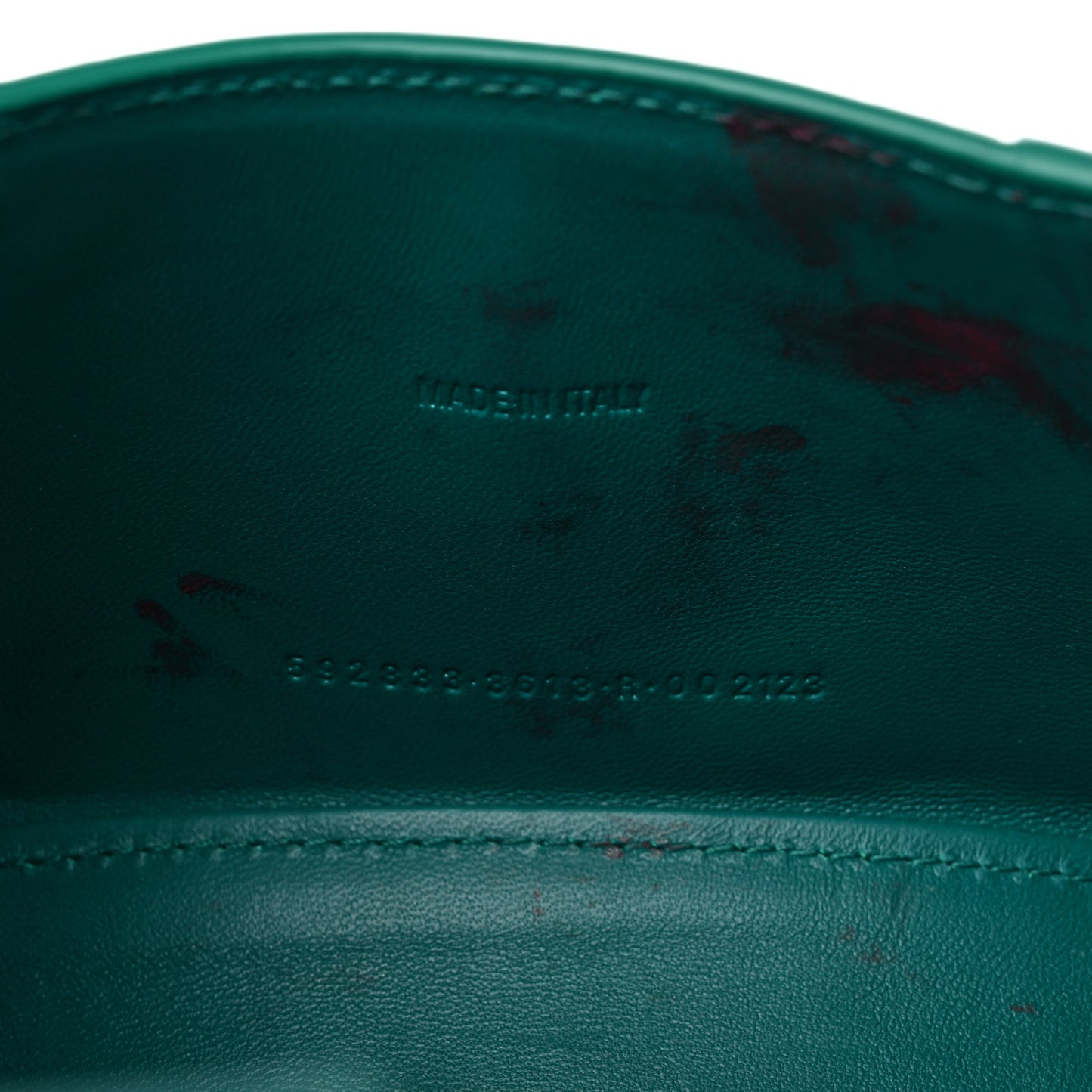 Shiny Calfskin Crocodile Embossed Hourglass Top Handle Bag XS Jade
